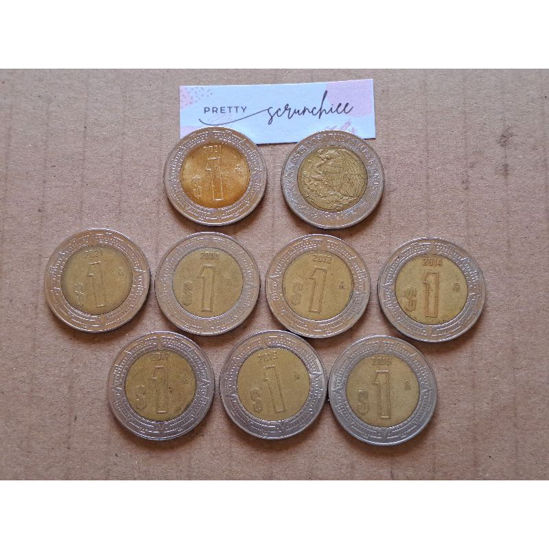 Uang Koin 1 dolar Mexico 🇲🇽 1892-2021| Uang koin peso Meksiko