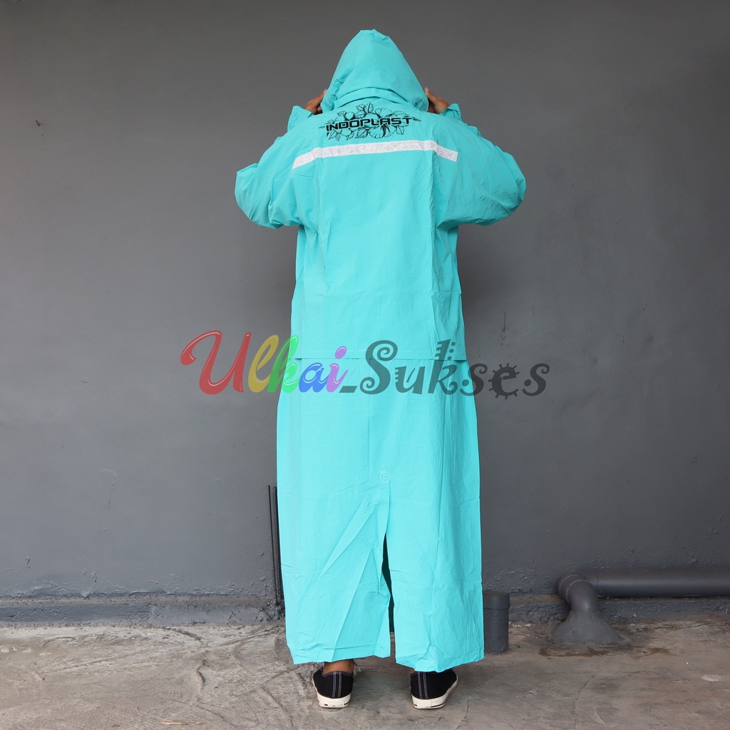 Jas Hujan Setelan Rok Raincoat Mantel Hujan Rok She Best Quality Indoplast Anti Bocor dan Bau Murah