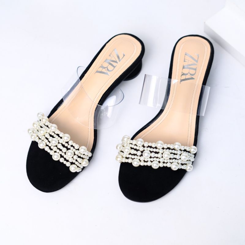 SENDAL HEELS WANITA ZARA KODE ZS037