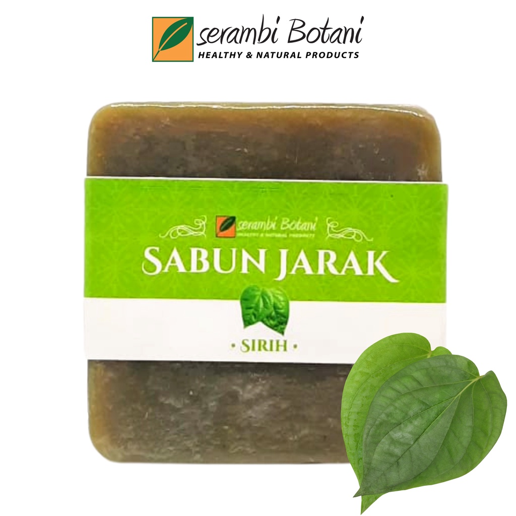 Sabun Sirih Kewanitaan / Sabun Batang Herbal Natural Alami Organik / Sabun Sirih Jatropha Serambi Bo