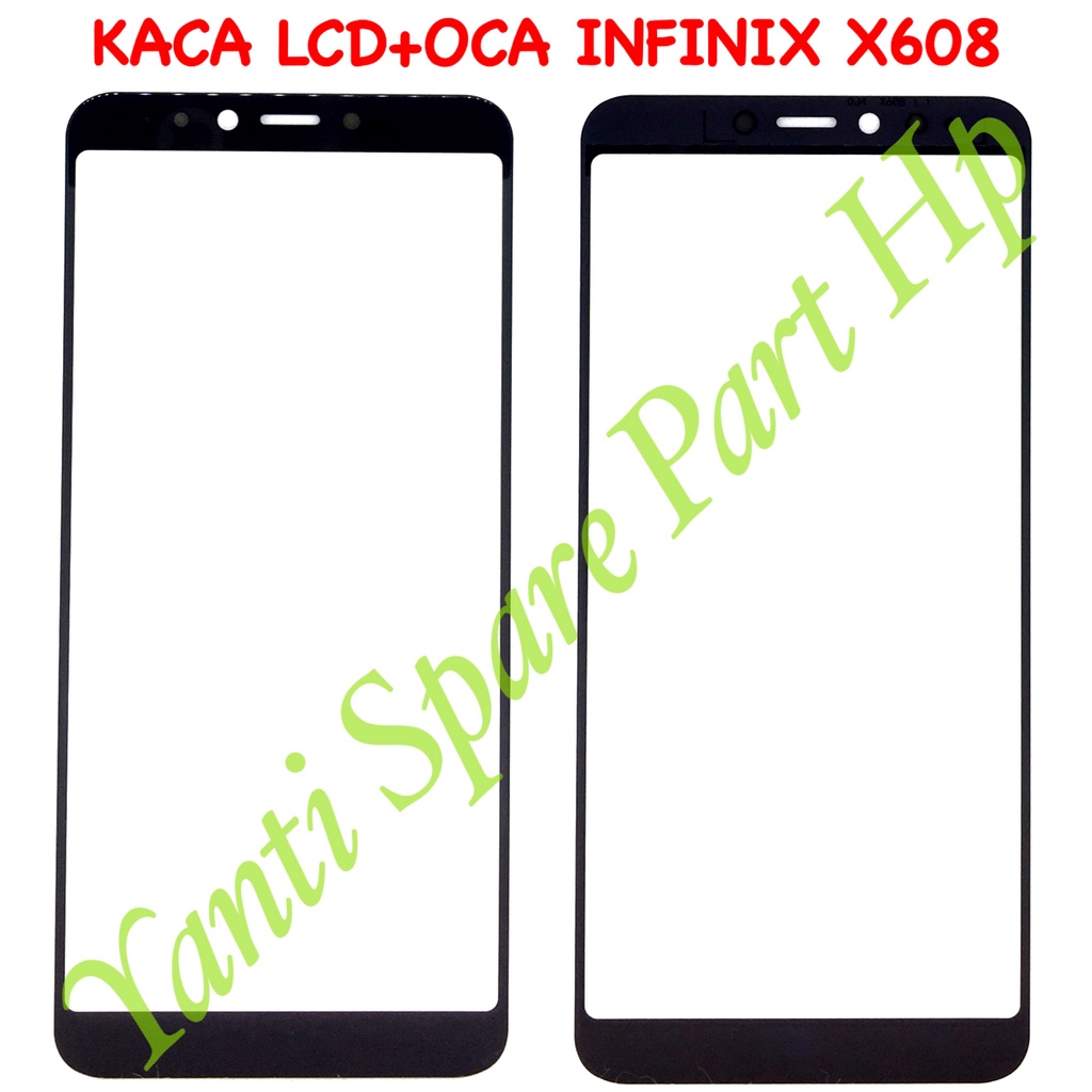 Kaca Lcd Plus Oca Infinix Hot 6 Pro X608  Original Terlaris New