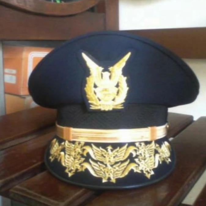 Topi Pet PDU TNI AU (PAMA,PAMEN,PATI)