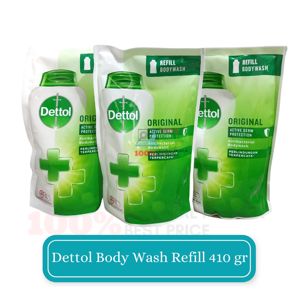 Dettol Body Wash Refill 410G