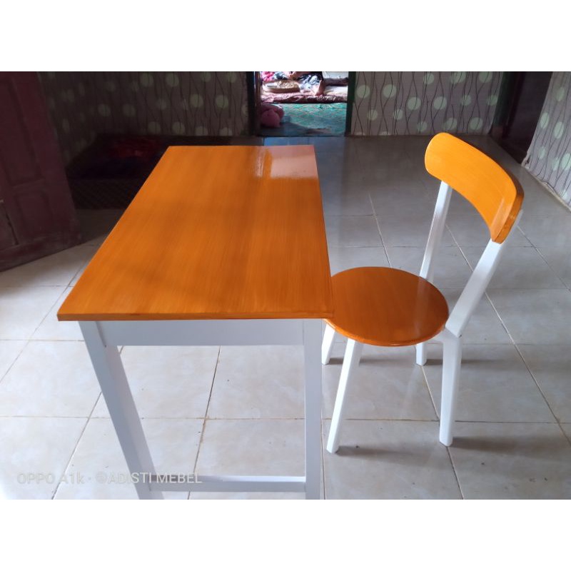 meja kursi belajar minimalis