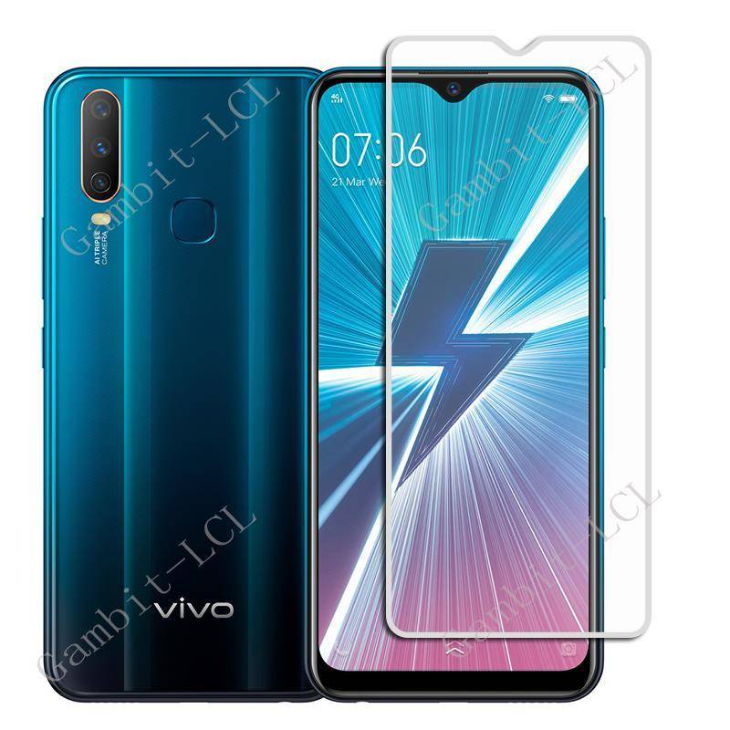 3pcs Tempered Glass Pelindung Layar Vivo Z5x Z6 X27 X30 Pro Y11 Y12 Y15 Y17 Y19 Y3 Y5s Y7s Y89 Y90 Y91 Y91C