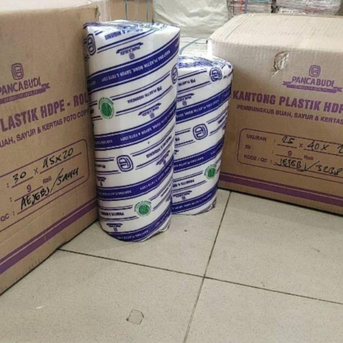 Kantong Buah/Kantong Sayur/Plastik Fotocopy Plastik HD ROLL 25x40