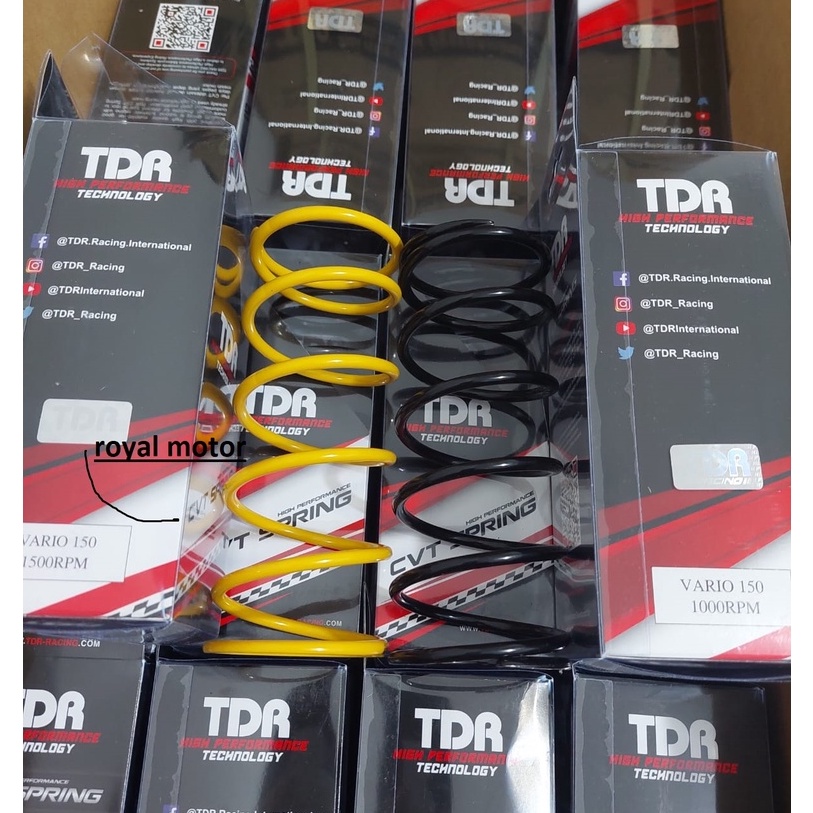 per CVT TDR Racing  per cvt TDR 1500rpm/percvt 1000rpm ori per cvt vario beat scoopy aerox nmax pcx dll