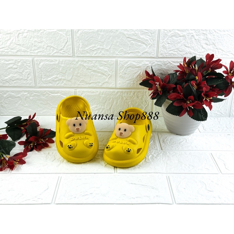 DX-378E Sandal Baim Anak Laki Laki Karakter Boneka Bear Merek Dulux Ukuran 20-25