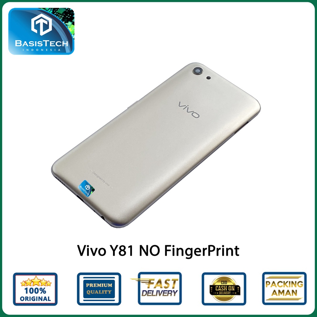 BACK COVER BACKDOOR VIVO Y81 NO FINGERPRINT ORIGINAL QUALITY