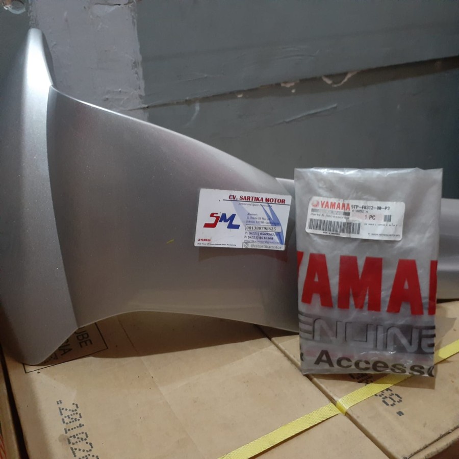 Sayap Kanan Jupiter Z / LEG SHIELD 2 (JUPITER Z)SILVER 3 / 5TP-F8312-00-P3