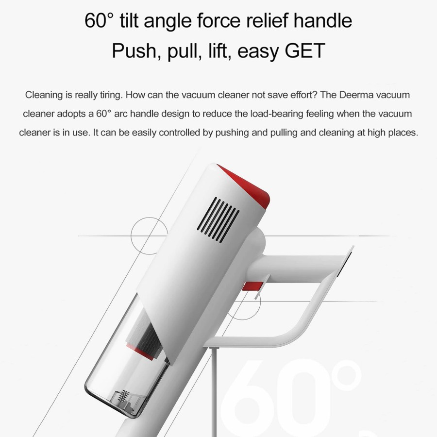 Deerma DX300 Handheld Vacuum Cleaner - Penghisap Penyedot Debu