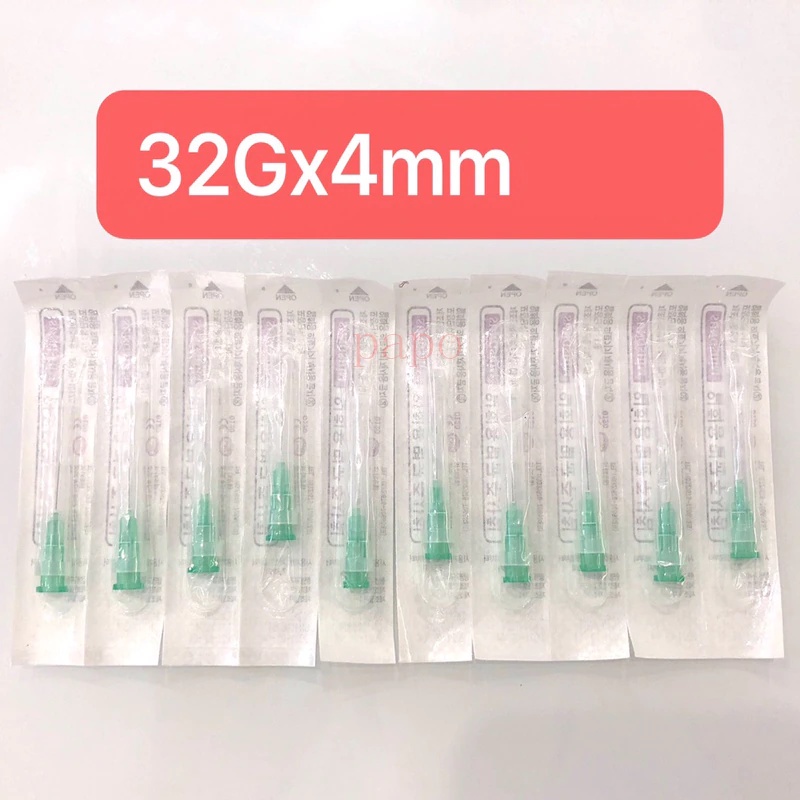 Needles 32G 30G 4mm Disposable Meso Needle and Meso Products Dermal Filler