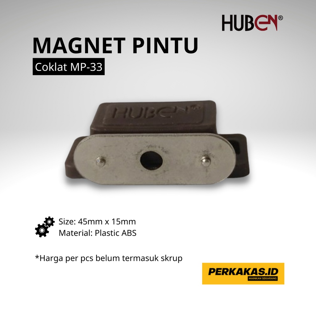 Magnet PIntu Lemari Laci Kayu Coklat HUBEN MP33