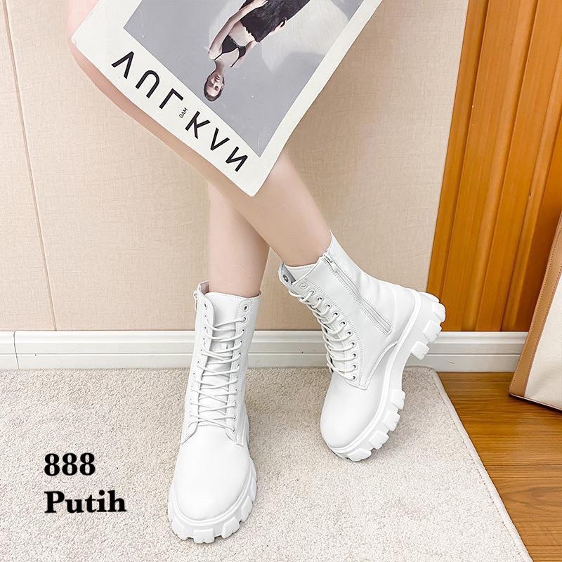 SEPATU BOOTS BAHAN KULIT 888