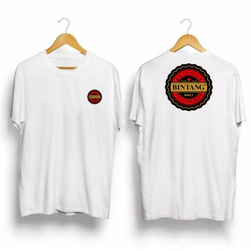 kaos bali bintang depan belakang kaos distro bali kaos unisex bisa dipakai pria dan wanita