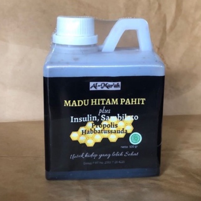 madu hitam pahit 500 g