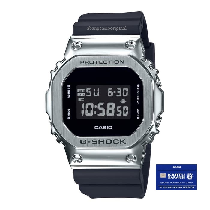 JAM TANGAN CASIO G-SHOCK GM-5600-1DR GM 5600 GM-5600 GM-5600-1 GM-5600-1 ORIGINAL RESMI