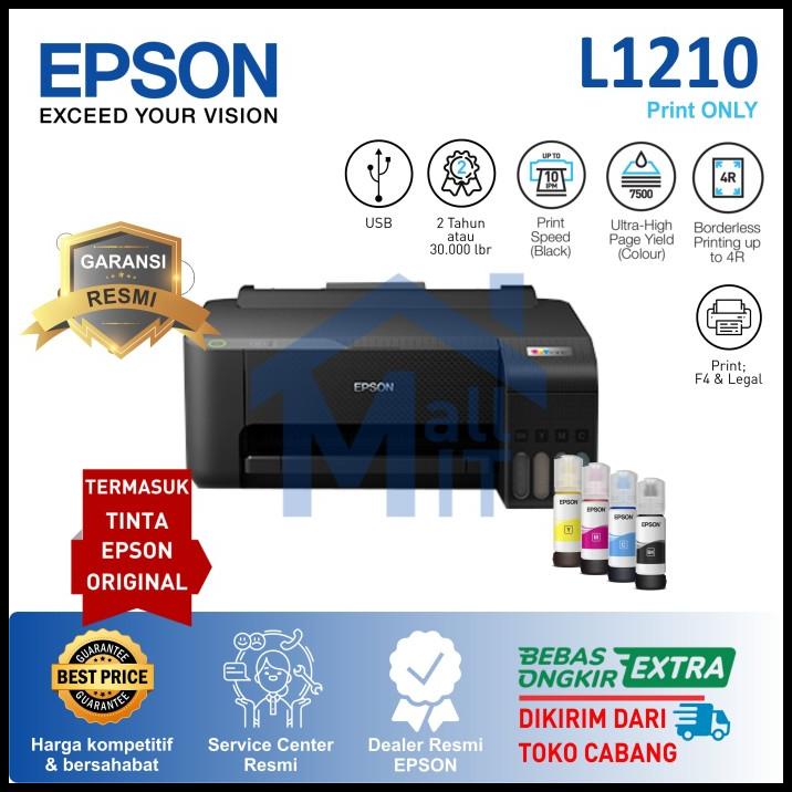 (((Terbaru))) Printer Epson L1210 L-1210 L 1210 Pengganti L1110 L-1110 L 1110 Resmi
