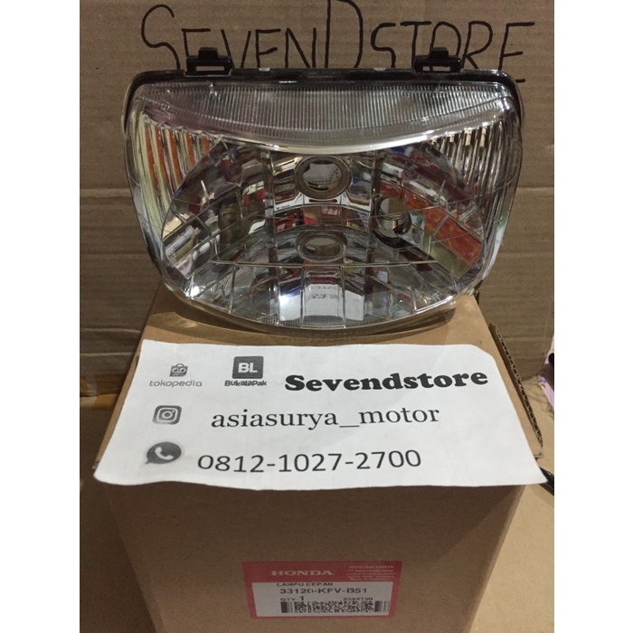 Refflektor Lampu Depan KFV Legenda 2 Original AHM