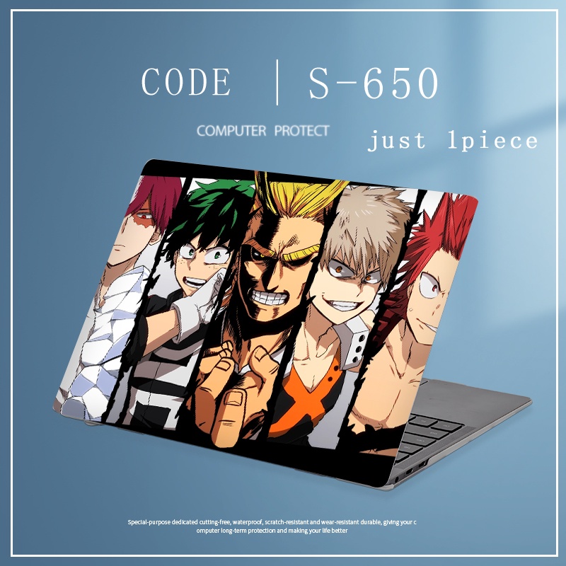 1pc Universal Custom Pola COD Cover Laptop Kartun Stiker Skins One Piece Untuk Lenovo Z501 Z580 V530S-14 TianYi 100-14 Lukisan Notebook Film