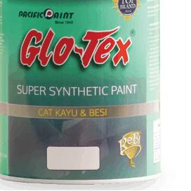 Glotex cat sintetik kayu dan besi