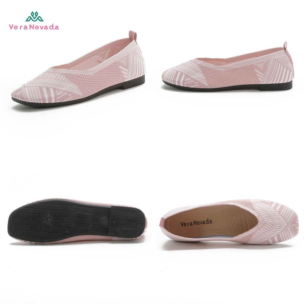 Ivony Seivona - A13 Vera Nevada Sepatu Flat Slip On Wanita Shoes