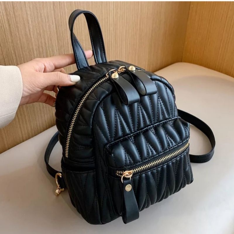 Tas ransel nanas model terbaru Tas Isabella 2 in 1