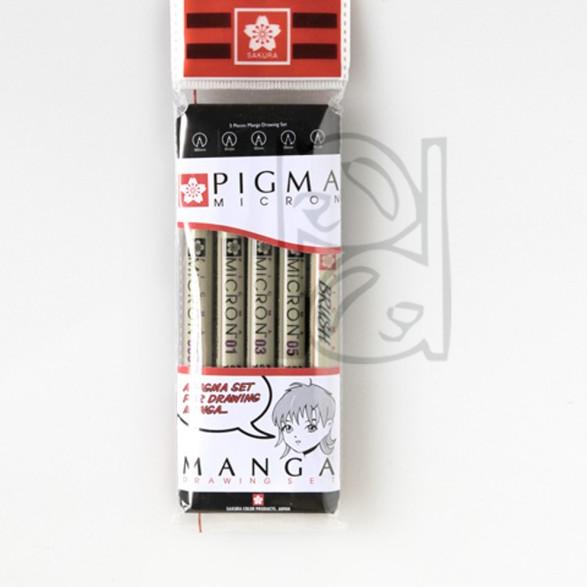 

Sakura Pigma Micron Manga drawing Set / drawing pen