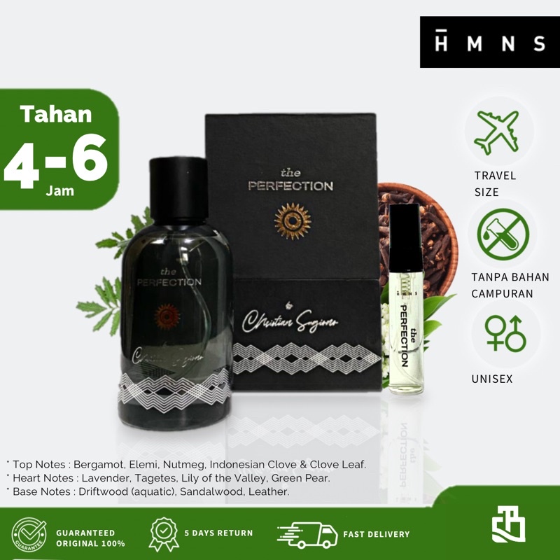 Share In Bottle Decant Parfum Original Pria Wanita HMNS EDP ukuran 5 ml Travel Size - The Perfection