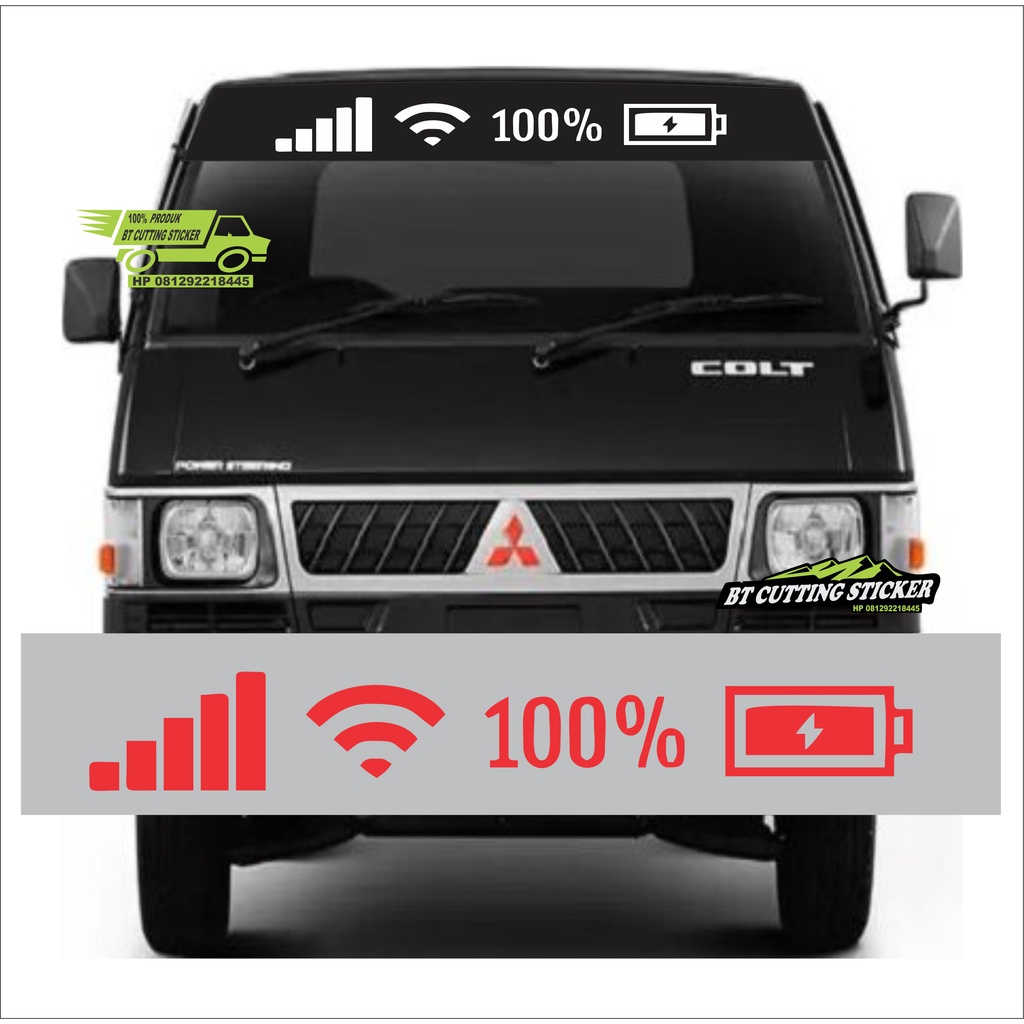 sticker kaca mobil mitsubishi l300 pick up sticker pick up l300