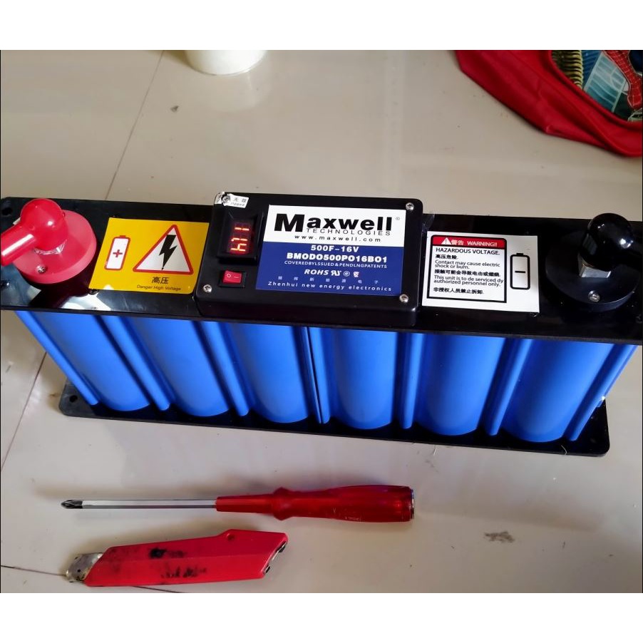 ultra Capacitor super kapasitor maxwell