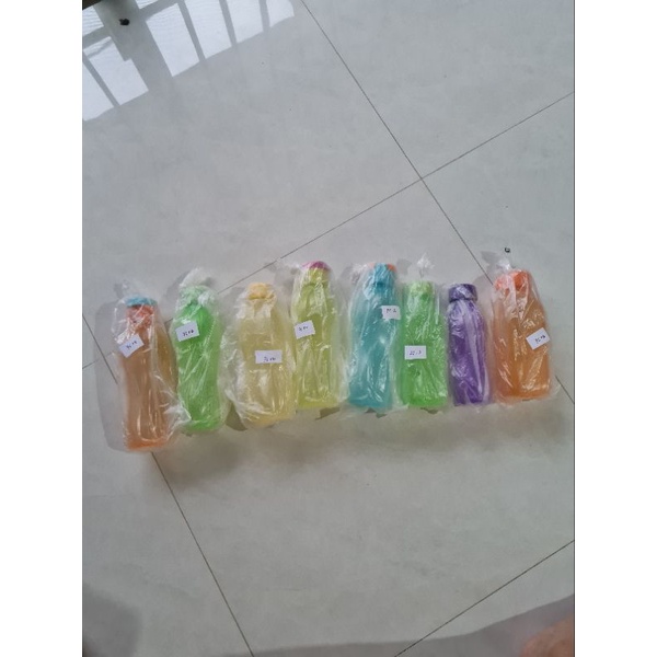 Botol minum Eco 500 ml Tupperware tutup putar / flip original
