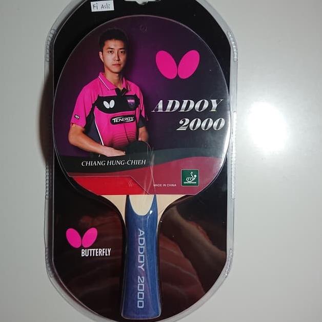 BAT BET RAKET TENIS MEJA BUTTERFLY SERI ADDOY 2000 ORIGINAL 100% - addoy 1000