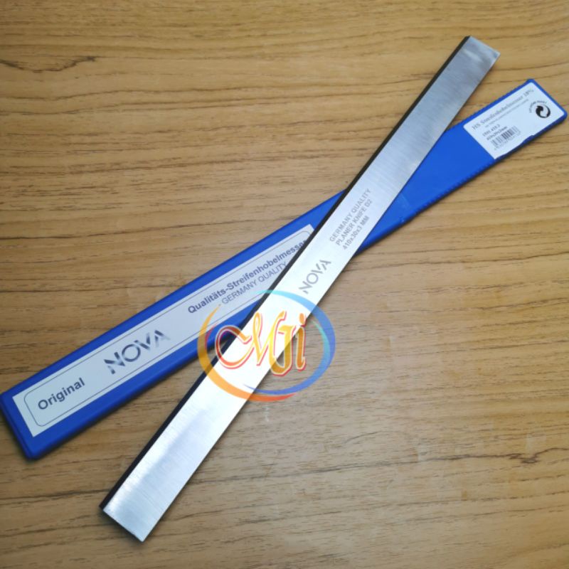 Pisau Serut Planer 410×30×3 mm Hss Nova Original Pisau Ketam 41cm Hss Germany