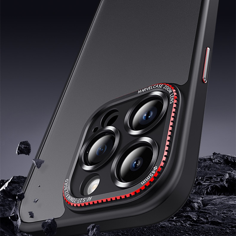 Laica Case Pelindung Lensa Kamera Bumper Shockproof Bahan Metal Untuk iphone 12 13 14 Pro Max 14 Plus