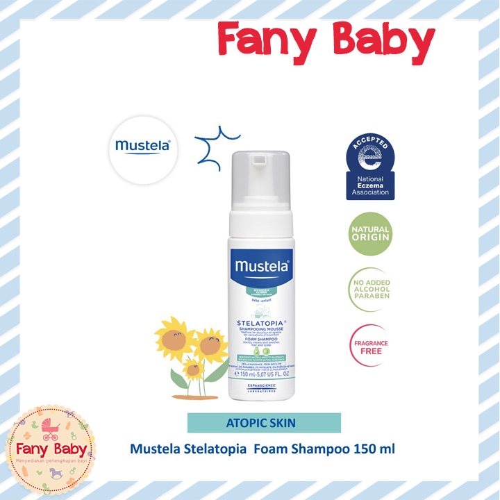 MUSTELA STELATOPIA FOAM SHAMPOO 150ML