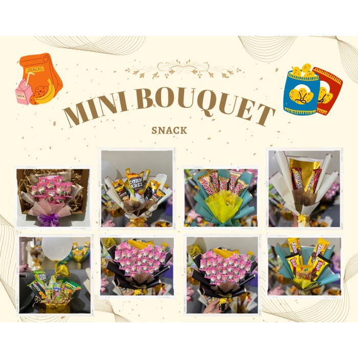 Mini Bouquet Snack Buket Gift