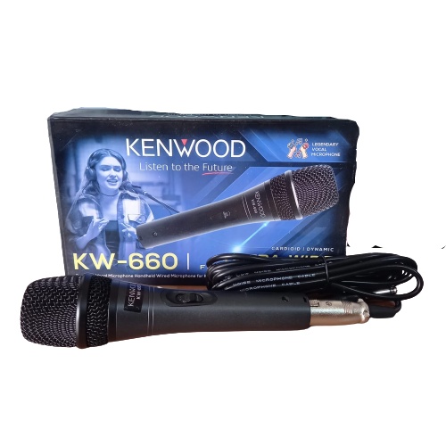 MIC KENWOOD KW 660- MICROPHONE KENWOOD -MIC KABEL