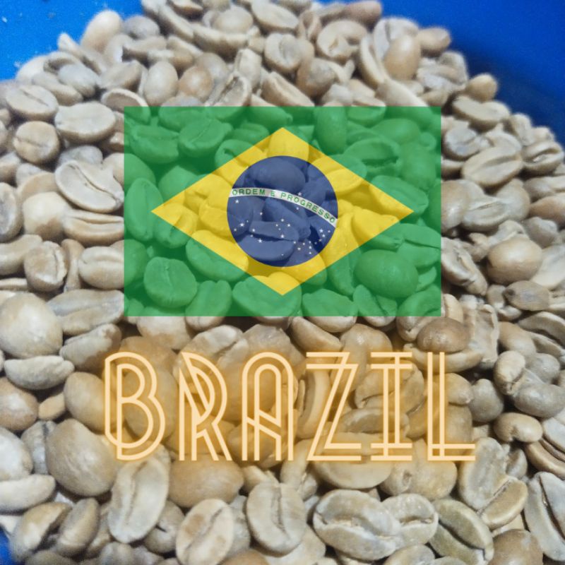 

biji kopi / greenbean arabica Brazil natural - 500gram