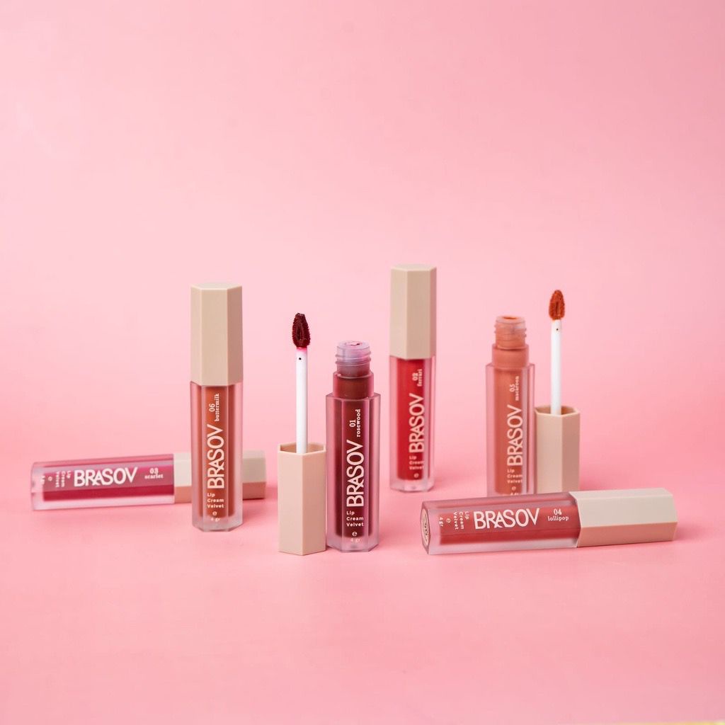 Brasov Lip Cream Velvet - Lip Cream ( Lip Cream terbaru Brasov )