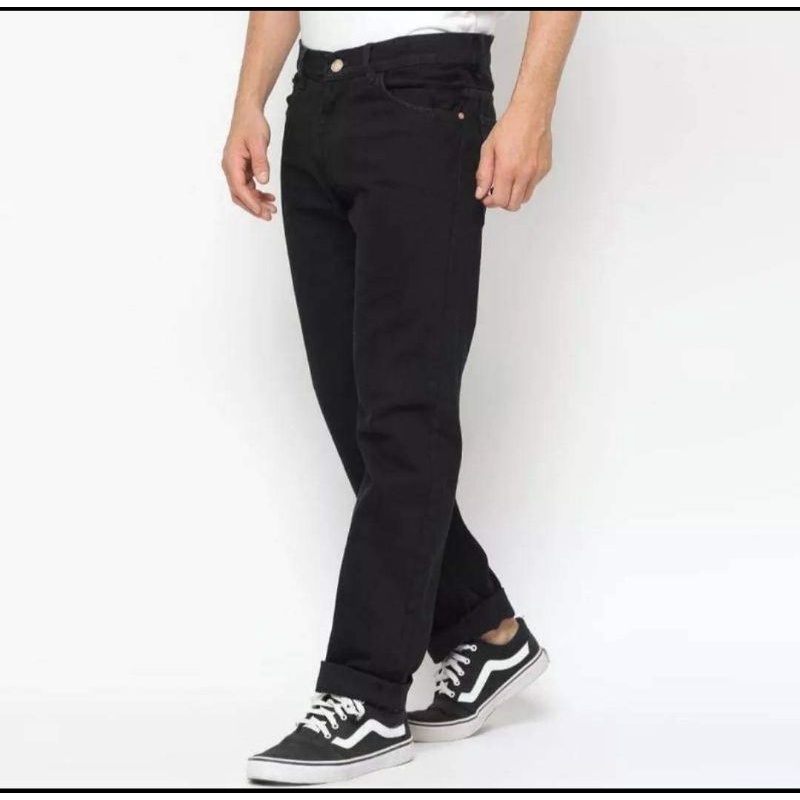 CELANA PANJANG PRIA STANDAR JEANS REGULAR PREMIUM