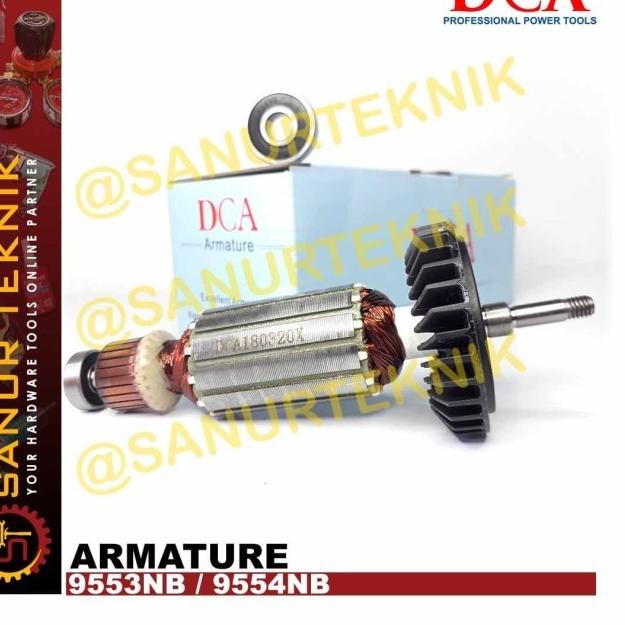 (PAKET) DCA ARMATURE + STATOR MAKITA 9553B 9553 B 9553NB 9553 NB