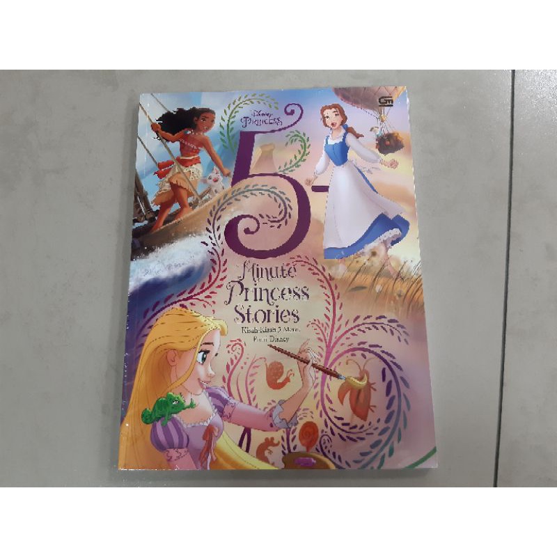 Buku 5 Minute Princess Stories (Kisah-kisah 5 Menit Putri Disney)