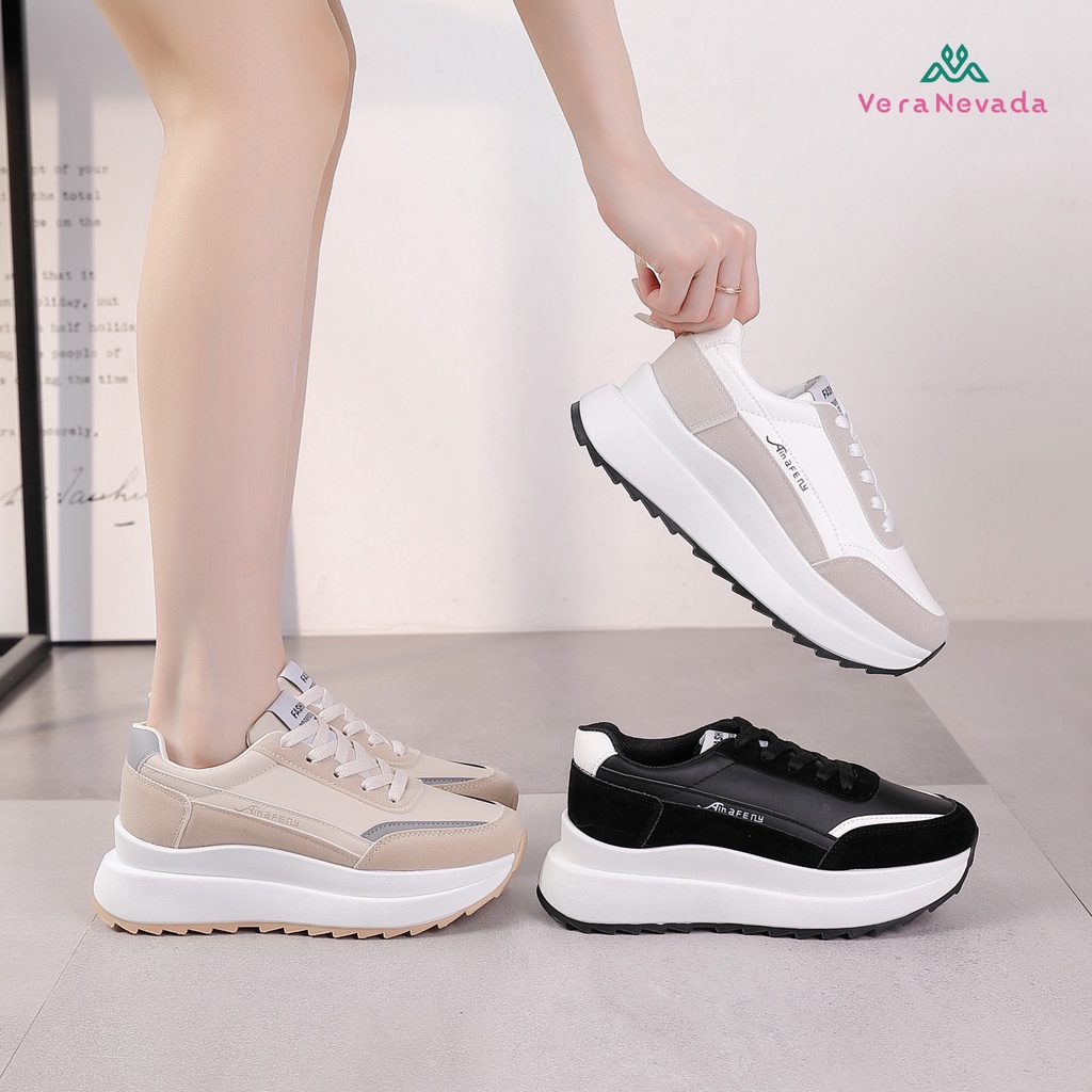 Ivony Seivona - V007 Vera Nevada Sepatu Sneakers Wanita Sport Shoes