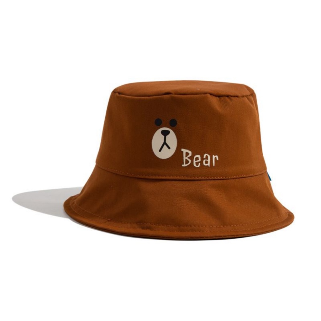 COD - topi bucket hat anak usia 1-5 tahun keren motif ANIMAL ala korea / topi anak import premium