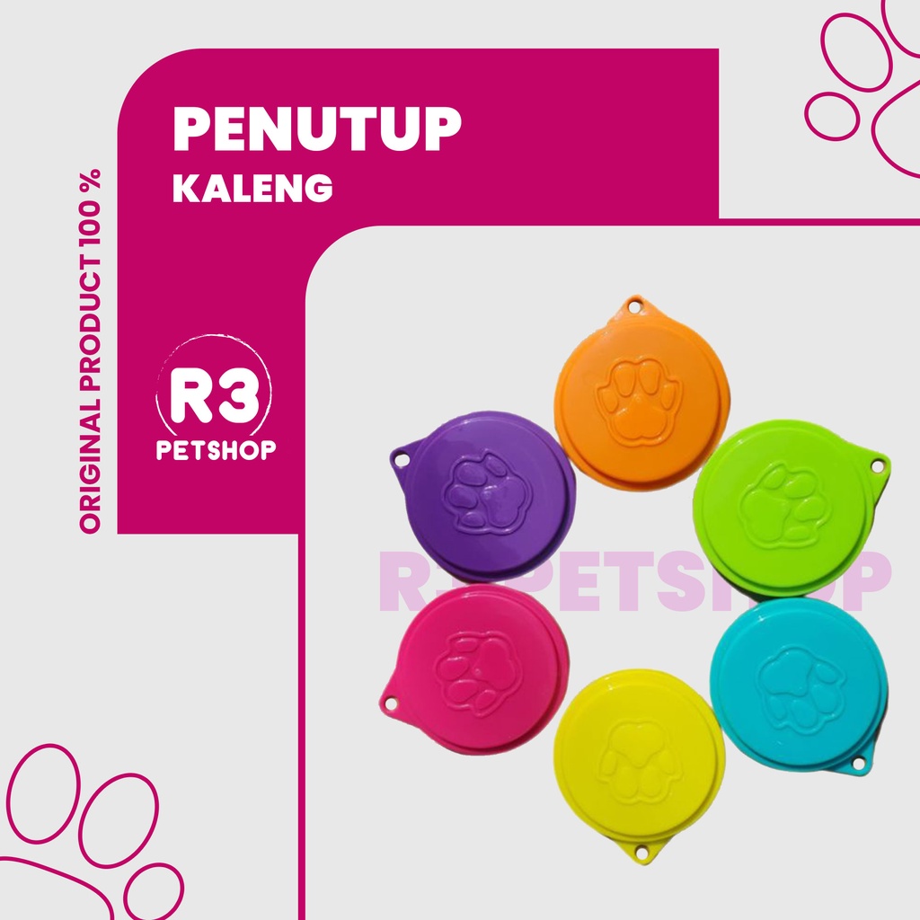 Tutup Kaleng Kucing &amp; Anjing | Penutup Kaleng Makanan Anjing &amp; Kucing