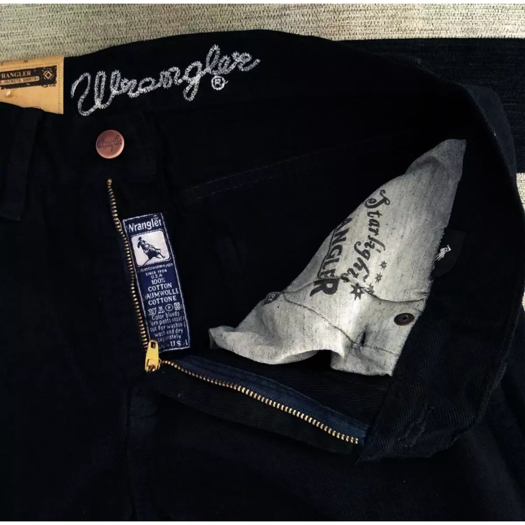 celana jeans wangler pria standart ukuran 28 -38