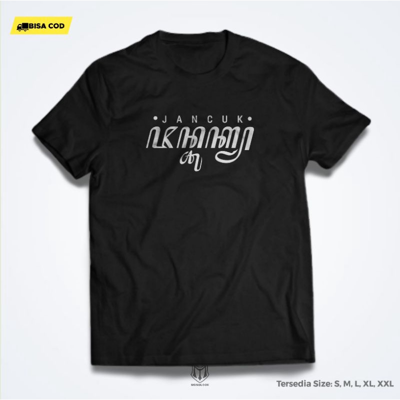 KAOS SANTRI JANCUK JANCOK JANCUKERS SUJIWO TEDJO AKSARA JAWA / BAJU SANTRI SALAFY NUSANTARA DISTRO S