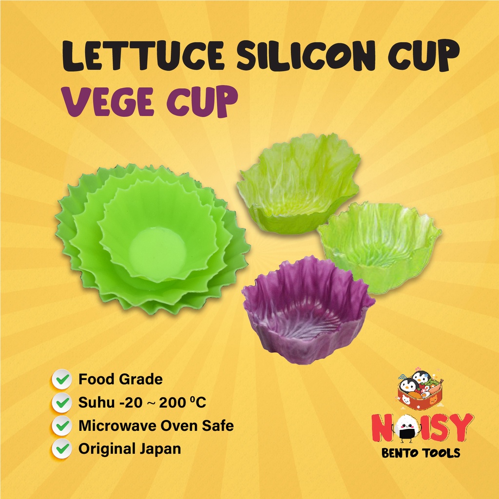 LETTUCE SILICONE CUP | SILIKON CUP BENTUK SELADA