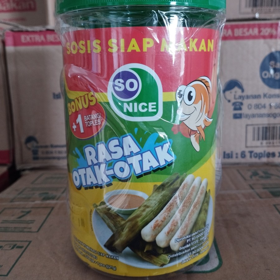 

sonice sosis otak otak toples 525gr